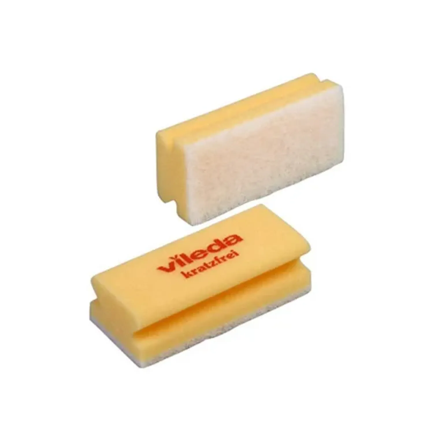 Vileda glitzi non-scratch geel-wit a10