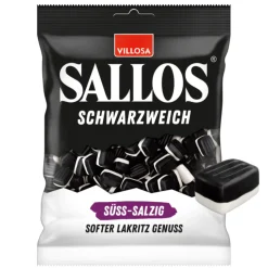 Villosa Sallos Schwarzweich Süß-Salzig (20x 200gr)