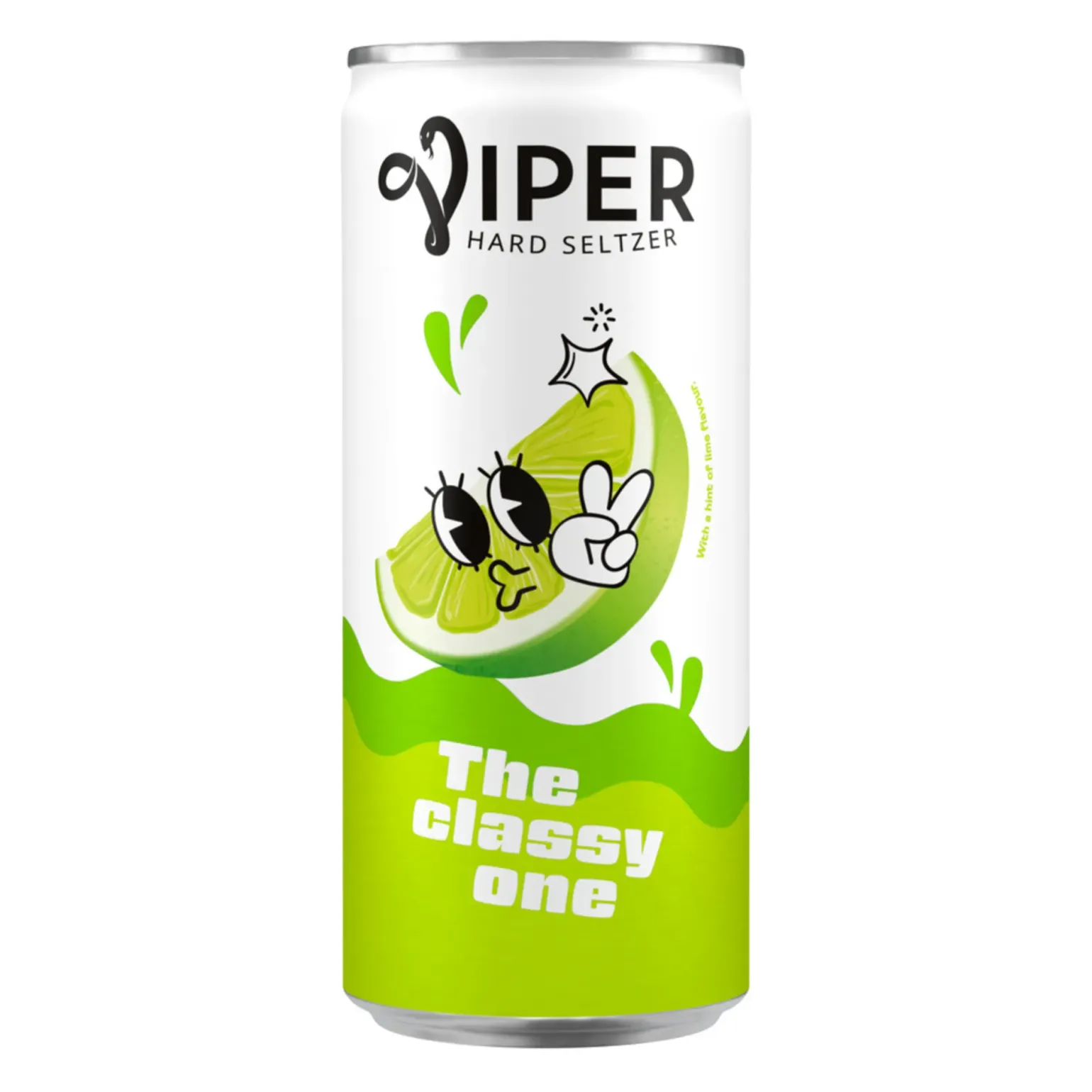 Viper Hard Seltzer Lime blik (12x 25cl)