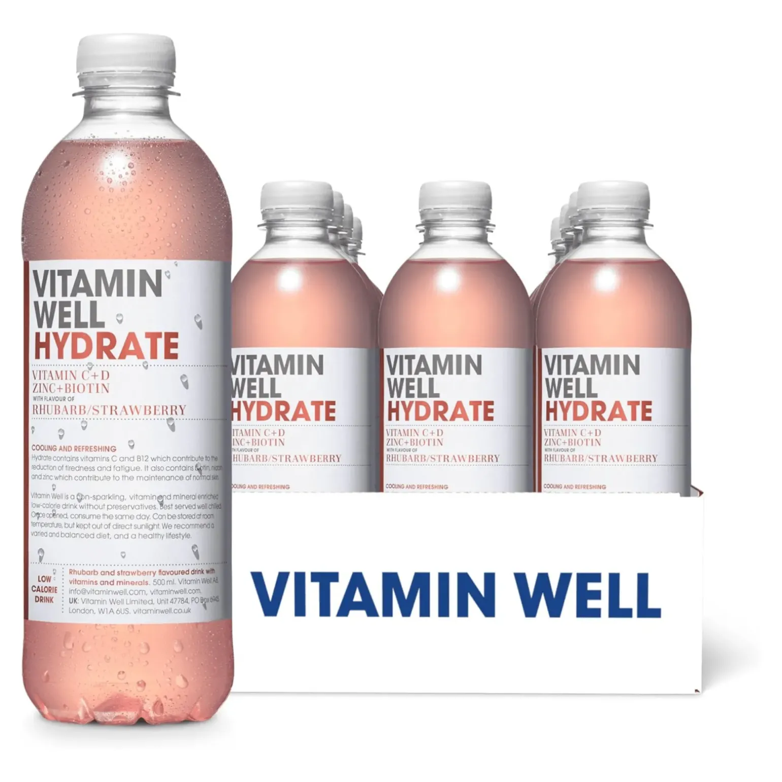 Vitamin Well Hydrate PET (12x 500ml)