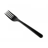 Vork Herbruikbaar zwart PP 185mm (50 stuks)