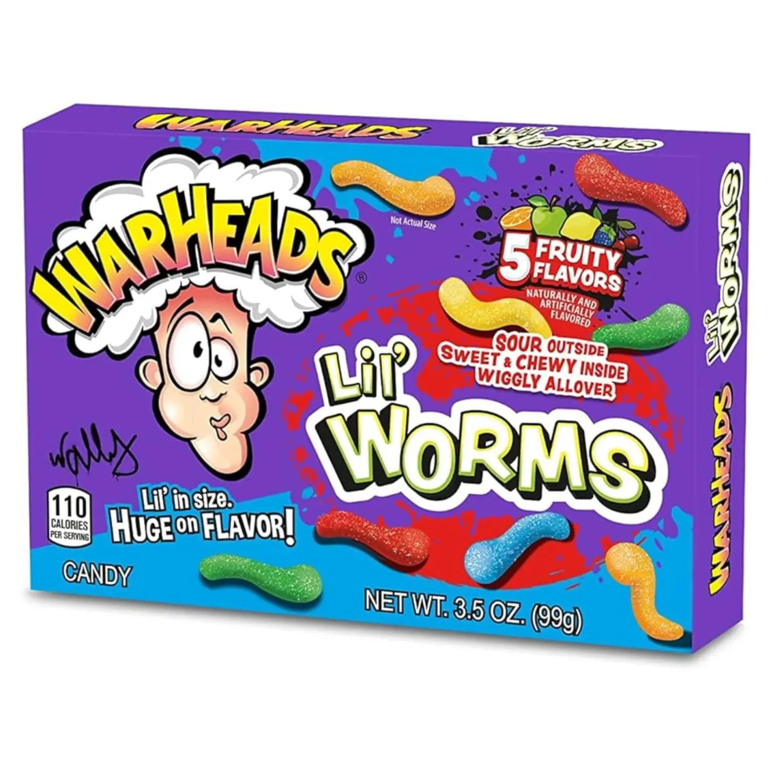 Warheads lil worms pak (12x 99gr)