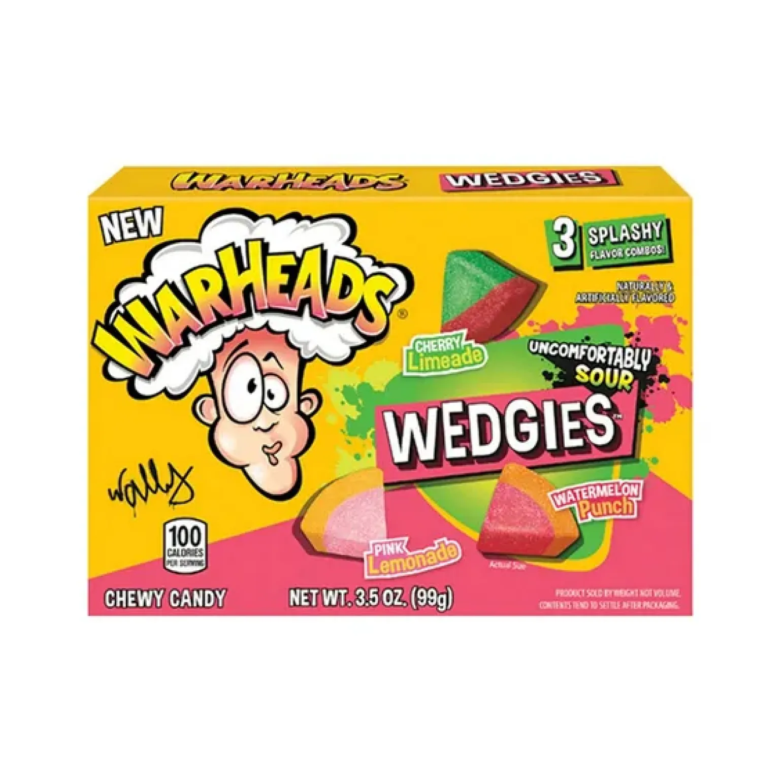 Warheads Wedgies Sour Pak (12x 99gr)