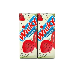 Wicky Drink Aardbei Pakje 20cl (5x 6-pack)