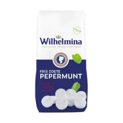 Wilhelmina Pepermunt Vegan Blokzak (10x 200gr)