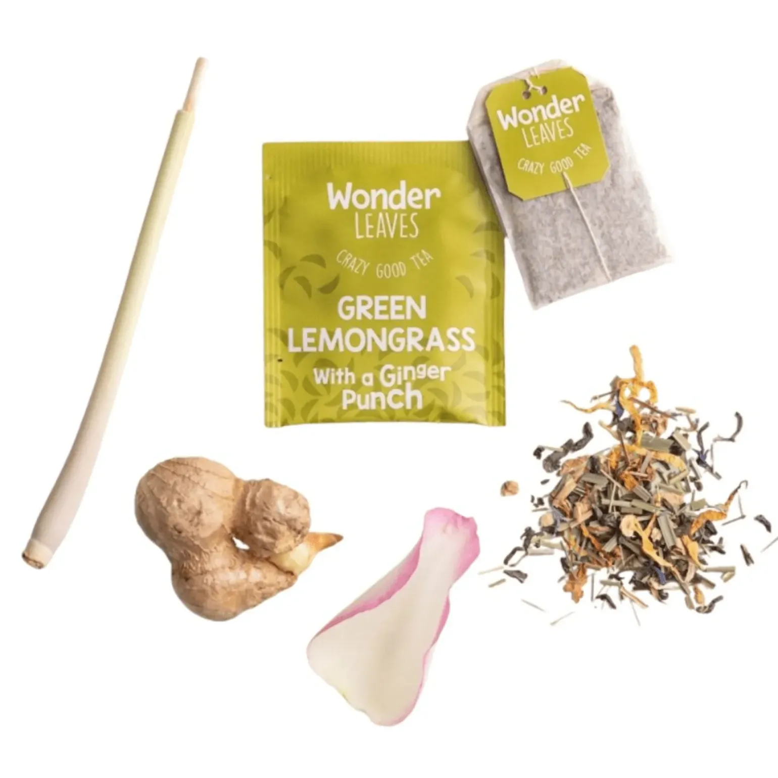 Wonder Leaves BIO FT Lemongrass Ginger (25x 1,8 gr)