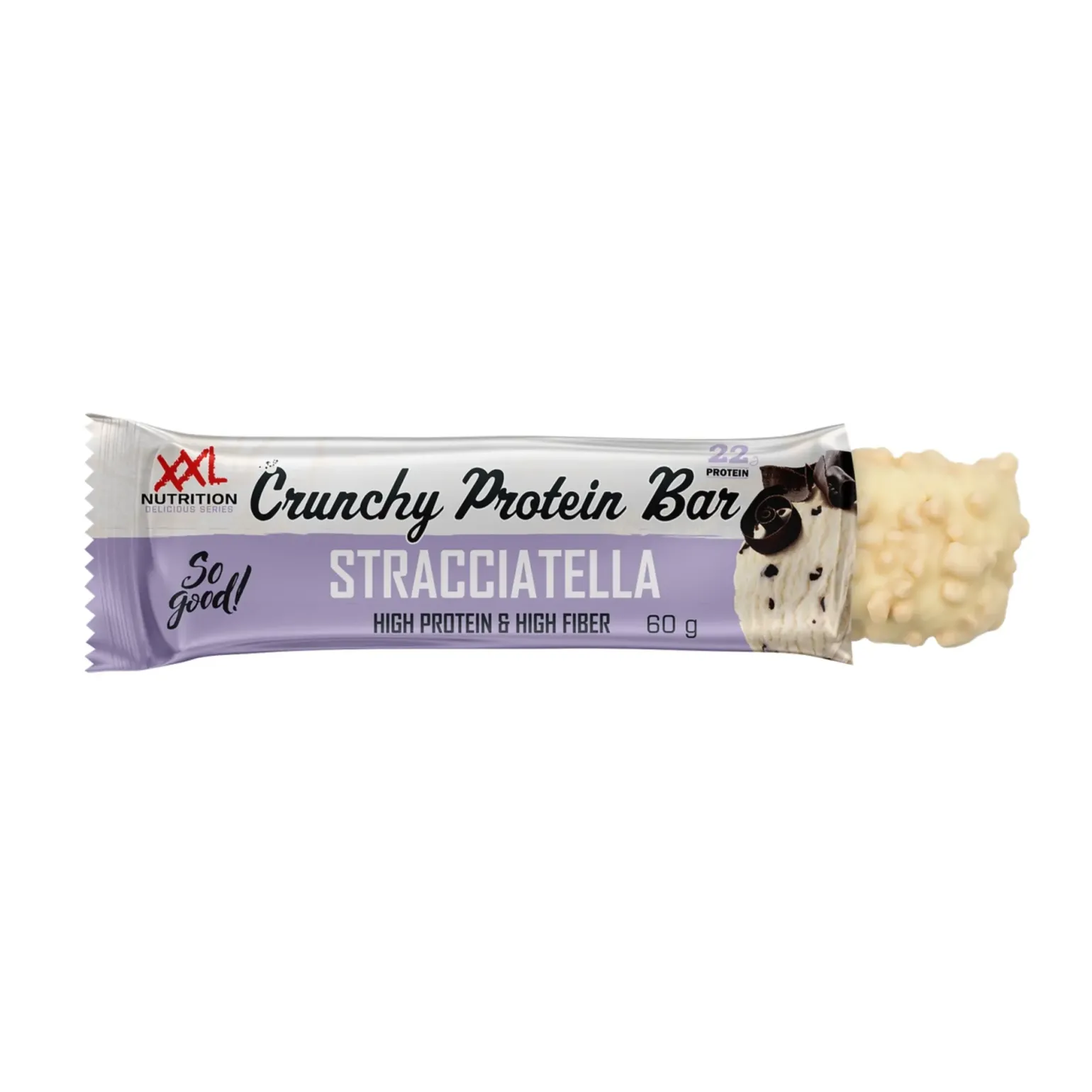 XXL Nutrition Crunchy Protein Bar Stracciatella (12x 60g)