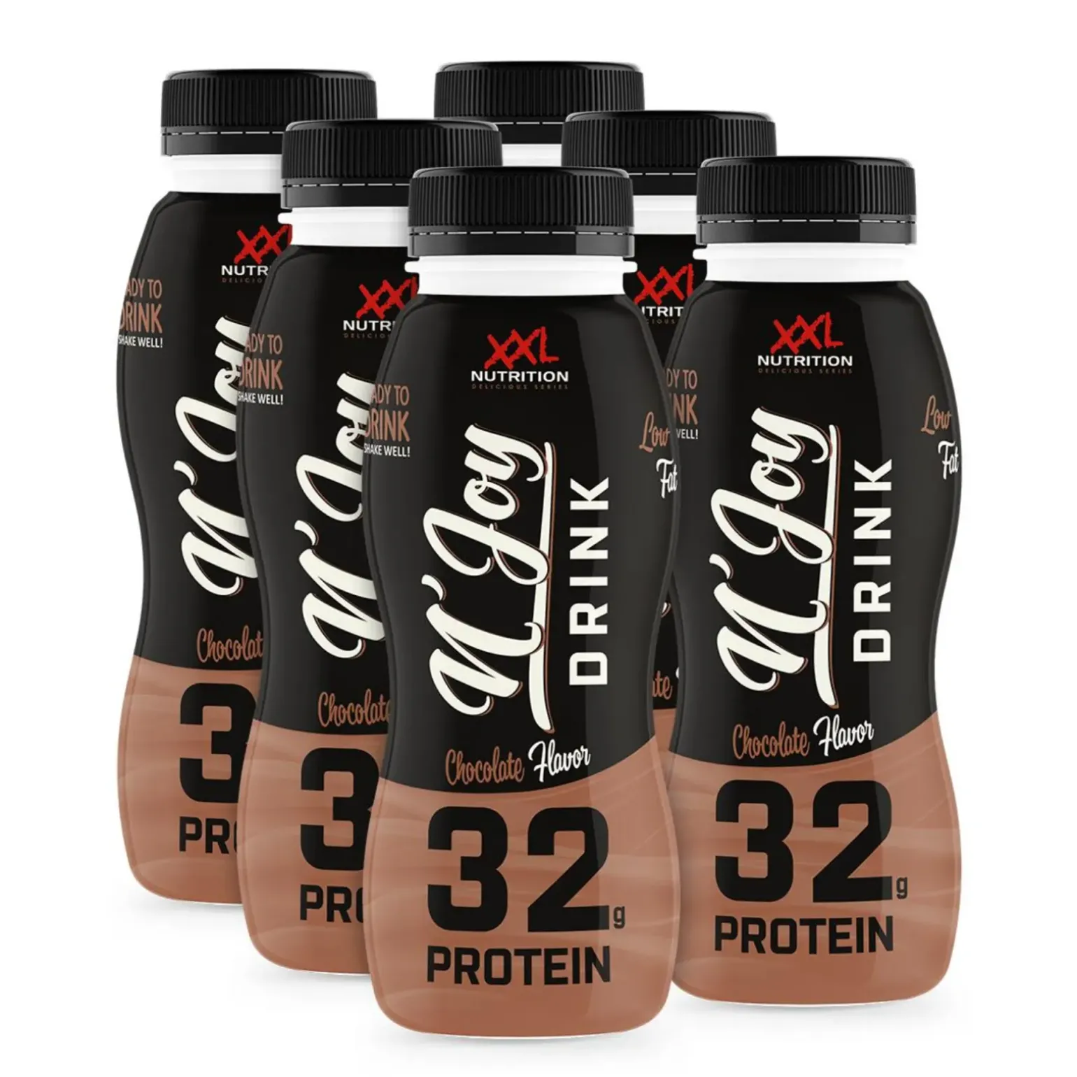 XXL Nutrition N’Joy Protein Drink Chocolade PET flesje (6x 310ml)