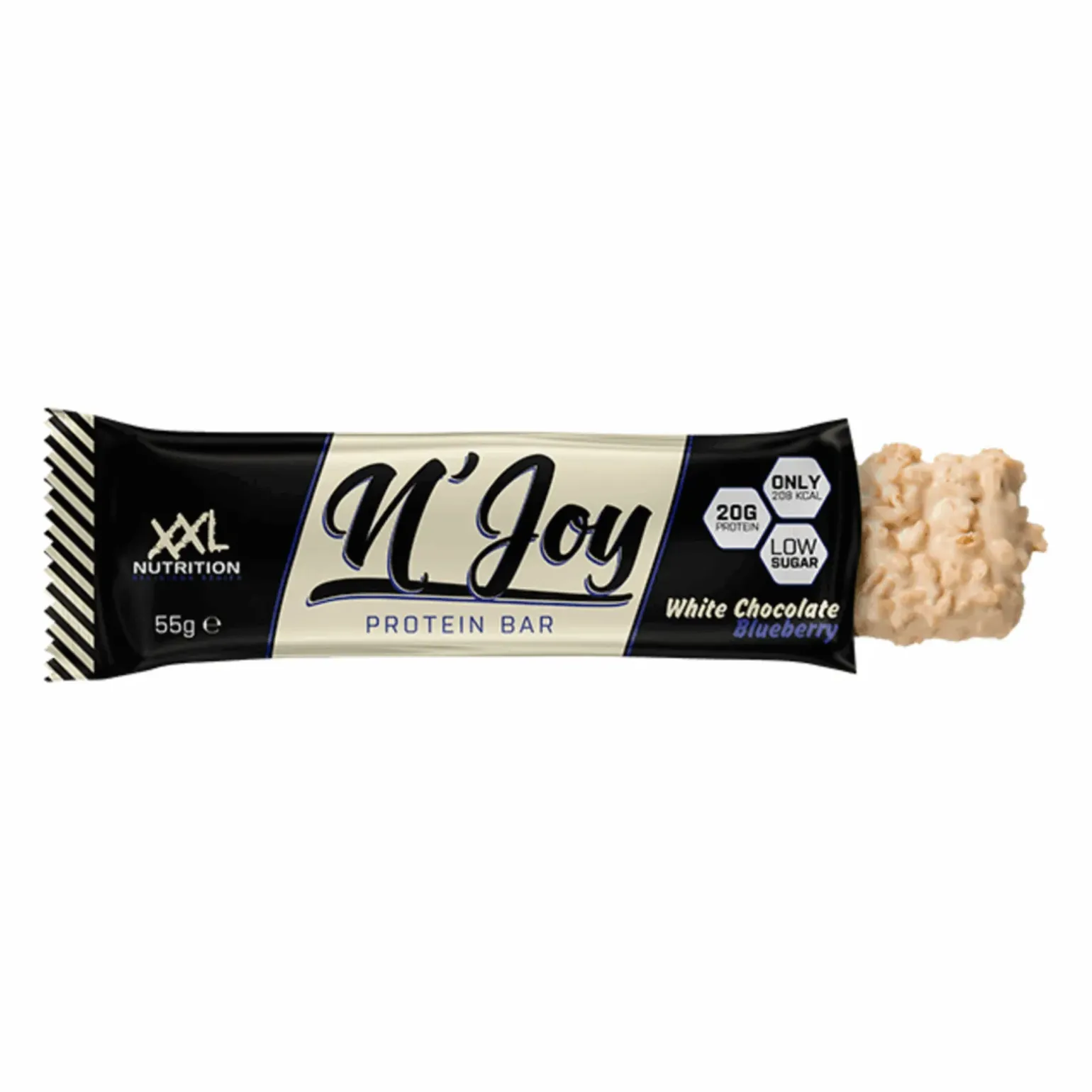 XXL Nutrition N’Joy Protein Bar White Chocolate Blueberry (15x 55g)